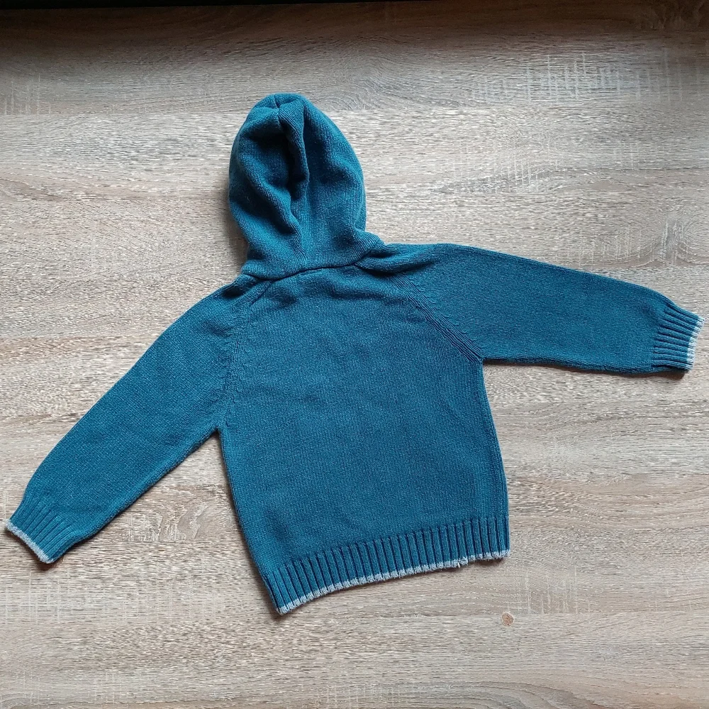2009 guc Gymboree slate blue sweater 3-4 years - Picture 8 of 12